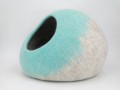 Handmade Felt Gradient Design Cat House