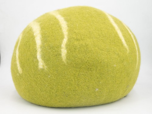 Stripe Design Wool Felt Cat House