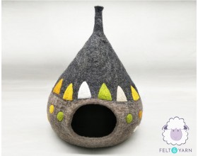 Felt Teepee Cat House