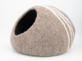 Handmade Wool Felted Cat Cave