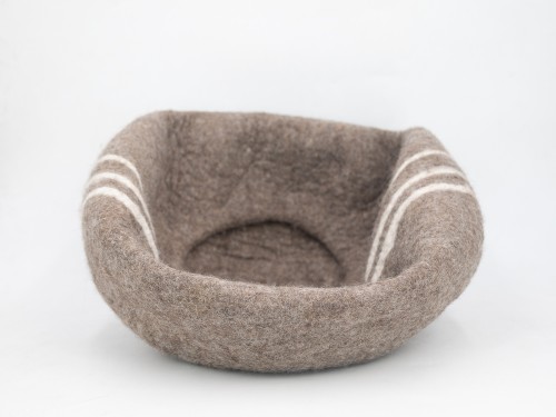 Handmade Wool Felted Cat Cave