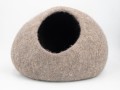 Handmade Wool Felted Cat Cave