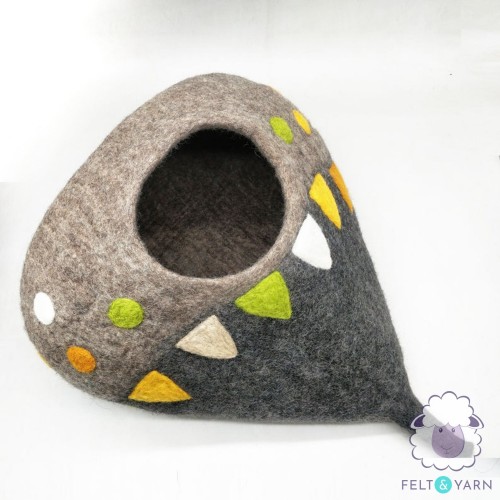 Felt Teepee Cat House