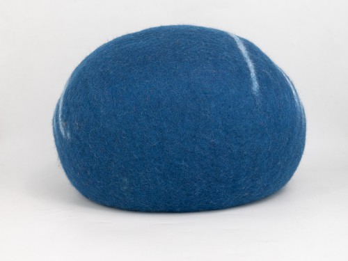 Stripe Design Wool Felt Cat House