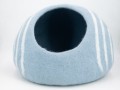 Stripe Design Wool Felt Cat House
