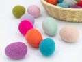 4cm Colorful Felt Easter Egg