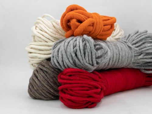 5 mm Felted Wool Yarn