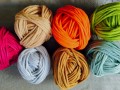 15mm Multi Color Soft Wool Chunky Knitting Yarn
