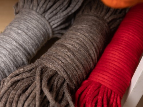 15mm Multi Color Soft Wool Chunky Knitting Yarn