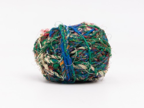 Bulky Recycled Silk Yarn Grade A