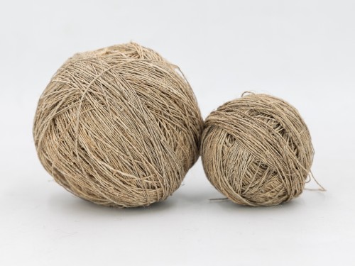 Handspun Organic Nettle Yarn Ball
