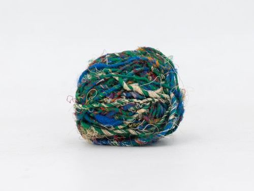 Super Bulky Recycled Silk Yarn Grade B