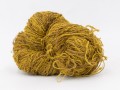 Yellow Color Recycled Silk Yarn Grade B
