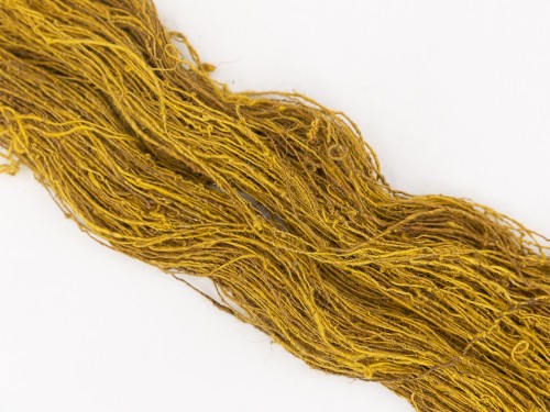 Yellow Colored Upcycled Pure Soft Yarn