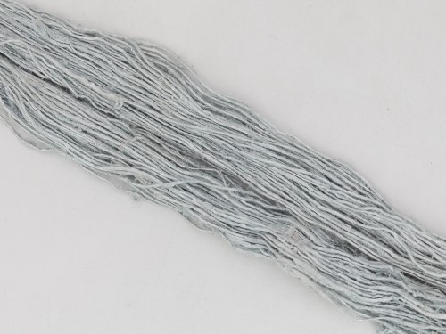 Gray Color Recycled Silk Yarn Grade B