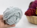 Gray Color Recycled silk yarn Grade B Gray Color Recycled silk yarn Grade B