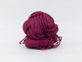 Maroon Color Recycled silk yarn Grade B