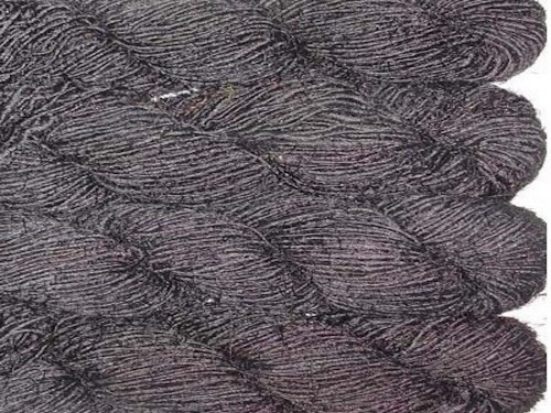 Solid Color Recycled Silk Yarn Grade B