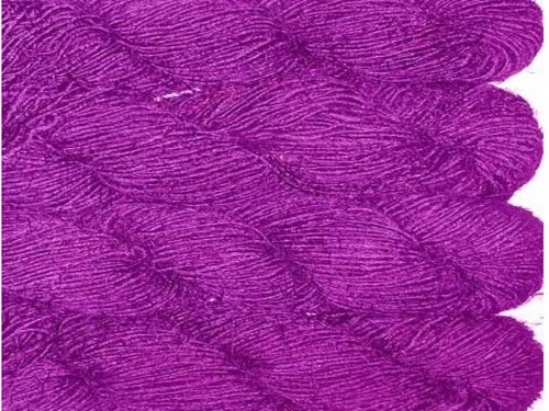 Solid Color Recycled Silk Yarn Grade B