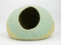 Mint & Green Gradient Felt Cat Cave
