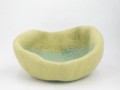 Mint & Green Gradient Felt Cat Cave