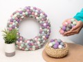 Felt Ball Wreath