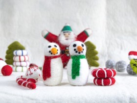 5x8cm Multicolor Scarfed...