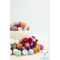 2cm Polka Dot Felt Balls | Wholesale Felt Balls