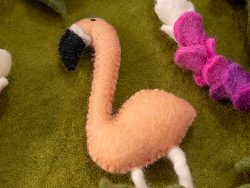 Wool Felt Flamingo