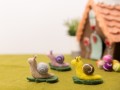 Buy Bulk Needle Felted Wool Snail