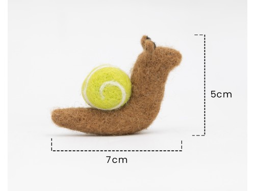 Buy Bulk Needle Felted Wool Snail