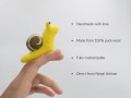 Buy Bulk Needle Felted Wool Snail