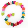 4-5cm Multicolor Felt Heart