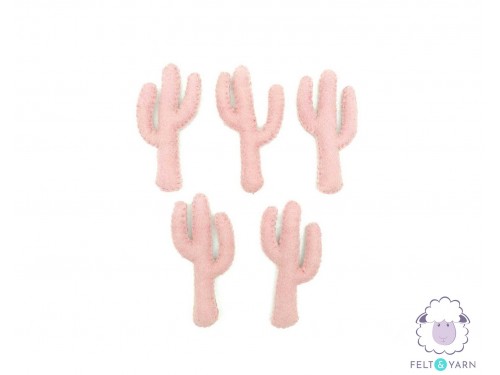 6cm Felt Cactus - Multicolor