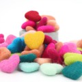 4-5cm Multicolor Felt Heart