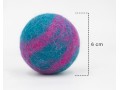 6cm Wool Tye Dye Cat Toy
