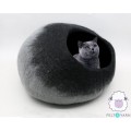 Gradient Felt Cat House