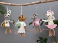 Felt Mice Ornament Felt Mice Ornament