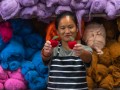 Wool Felt Red Apple