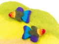 9cm Colorful Handmade Felt Fish Toy
