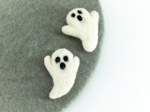 Felt Spooky White Ghost