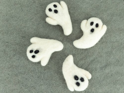 Felt Spooky White Ghost