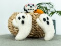 Felt Spooky White Ghost