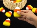 5cm Handmade Wool Felt Candy Corn