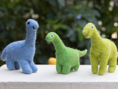 Wool Felt Sauropods