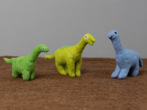 Wool Felt Sauropods