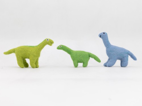 Wool Felt Sauropods