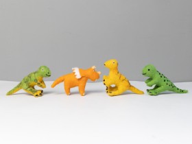 Wool Felt Triceratops |...