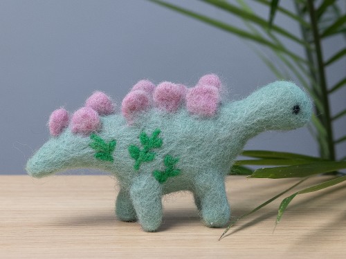 Wool Felt Stegosaurus