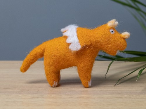 Wool Felt Triceratops | Theropods